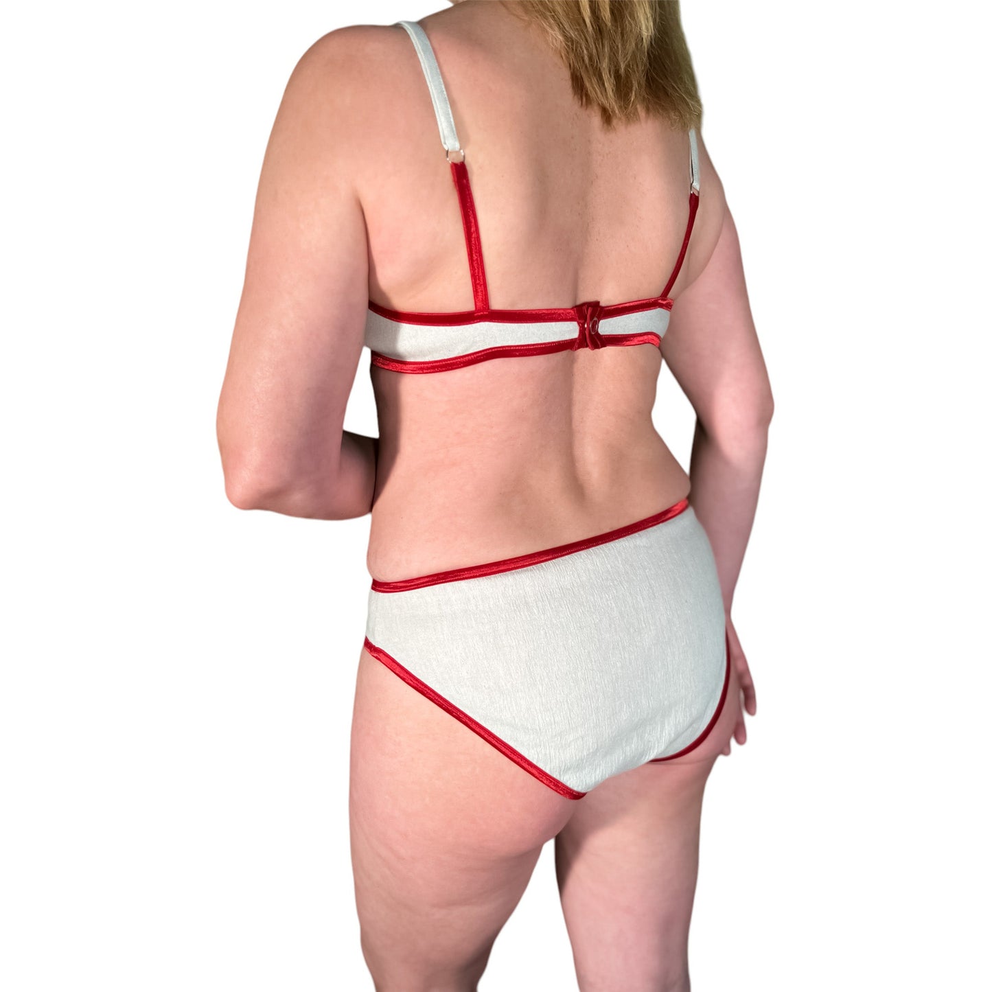 Rahu with red edging highwaist briefs back